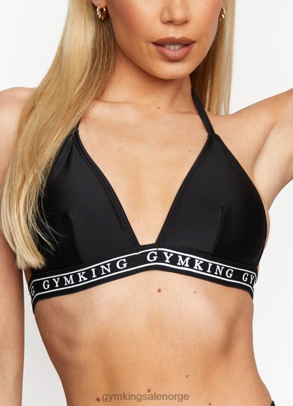 Gym King teip badebikini topp kvinner P2NZL410 svart klær
