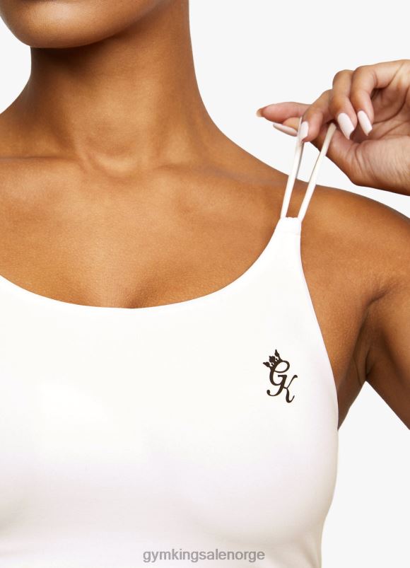 Gym King 365 line tank kvinner P2NZL533 krem klær