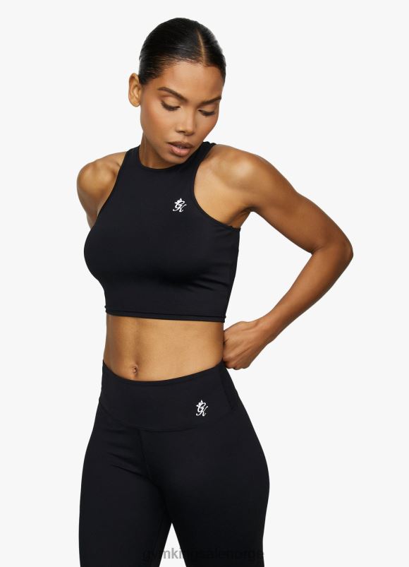 Gym King 365 racer tank kvinner P2NZL538 svart klær