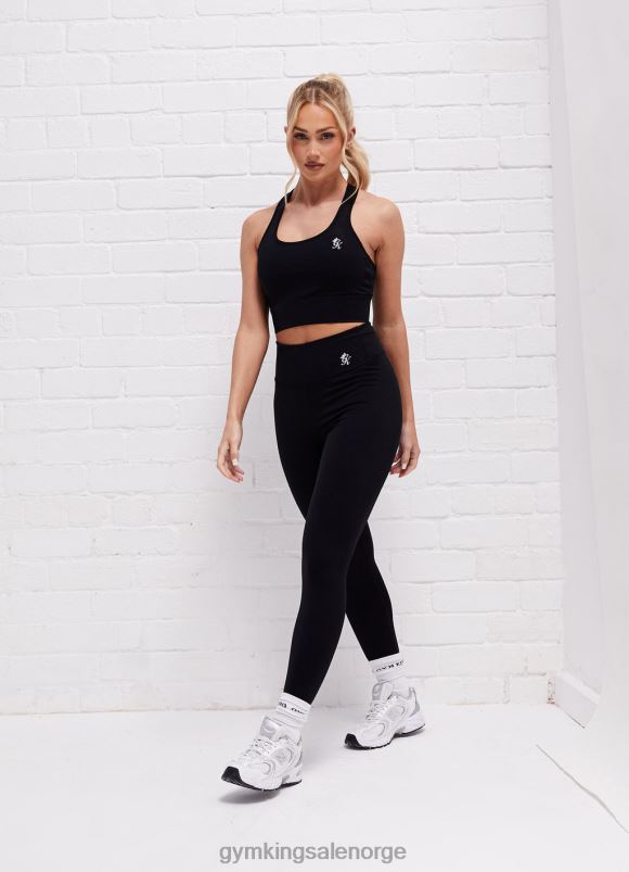 Gym King core 365 bh kvinner P2NZL527 svart klær