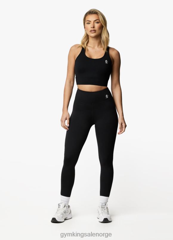 Gym King core 365 bh kvinner P2NZL527 svart klær