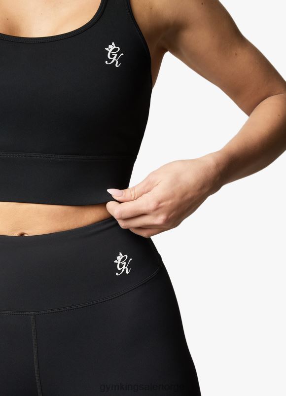 Gym King core 365 bh kvinner P2NZL527 svart klær
