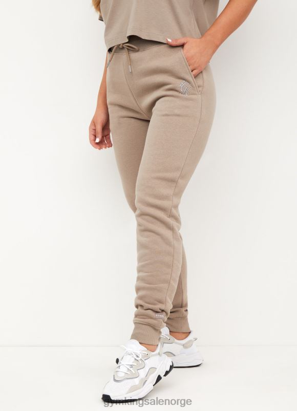 Gym King basis overdimensjonerte joggere kvinner P2NZL605 taupe klær