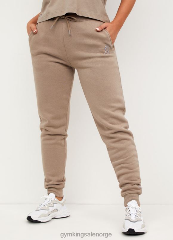 Gym King basis overdimensjonerte joggere kvinner P2NZL605 taupe klær