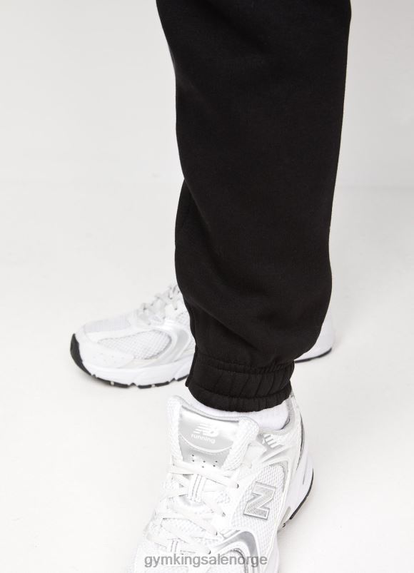 Gym King lineær tape fleece jogger kvinner P2NZL600 svart klær