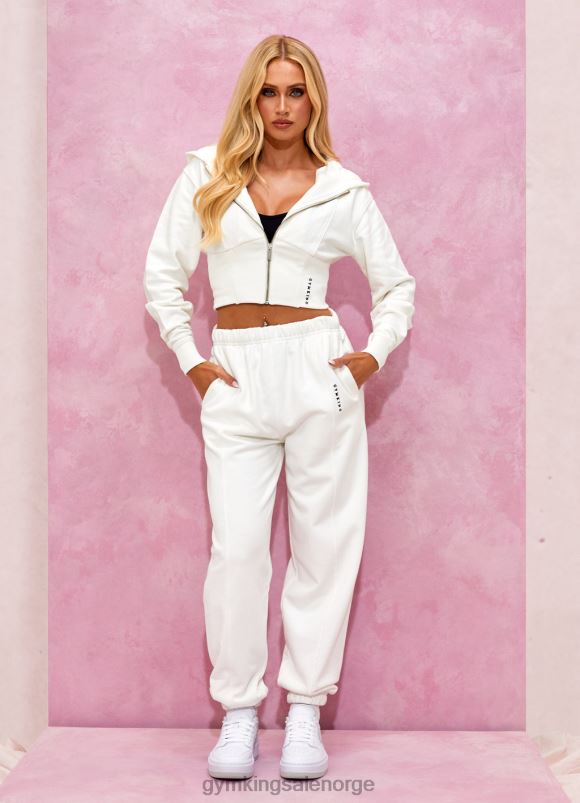 Gym King malibu jogger kvinner P2NZL588 krem klær