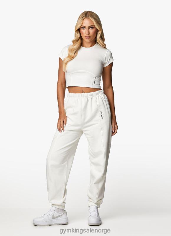 Gym King malibu jogger kvinner P2NZL588 krem klær