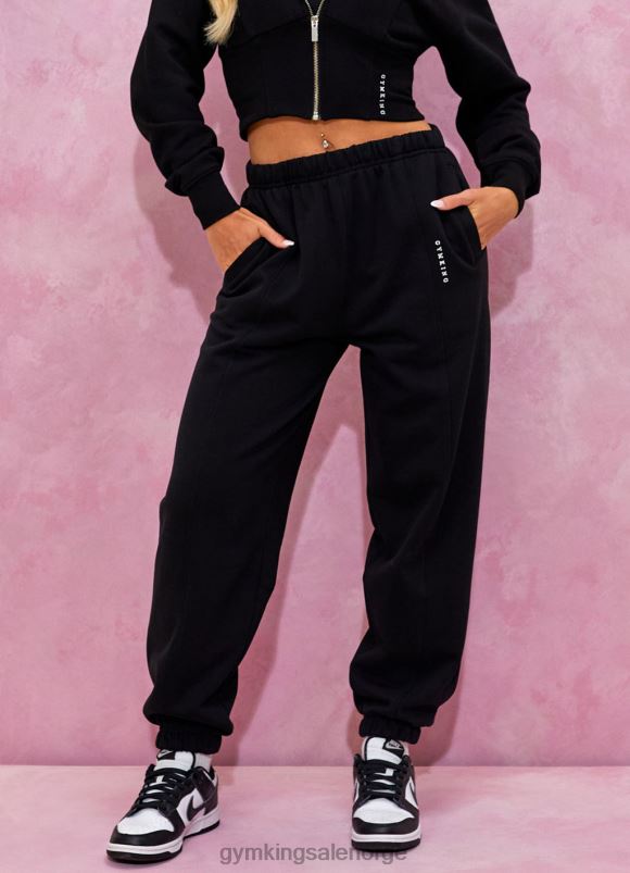 Gym King malibu jogger kvinner P2NZL589 svart klær