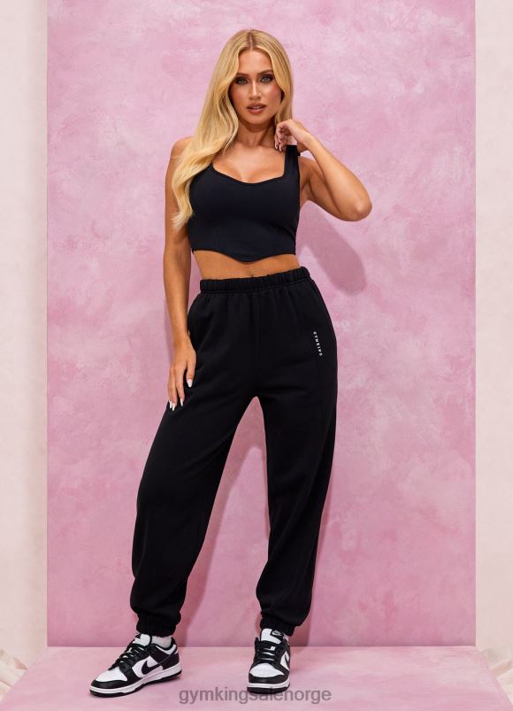 Gym King malibu jogger kvinner P2NZL589 svart klær