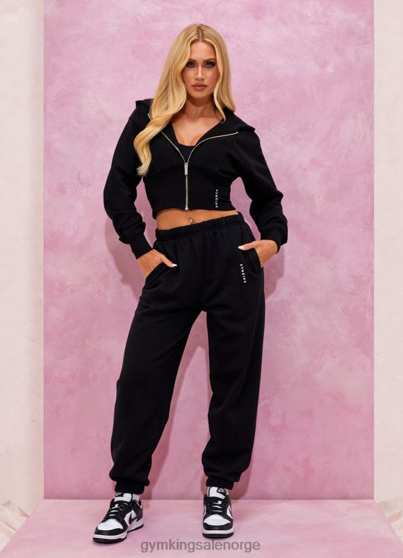 Gym King malibu jogger kvinner P2NZL589 svart klær