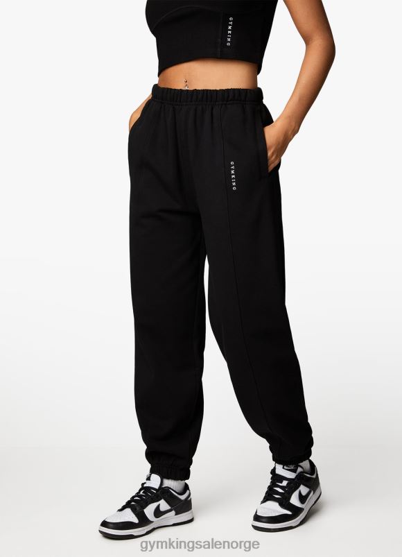 Gym King malibu jogger kvinner P2NZL589 svart klær