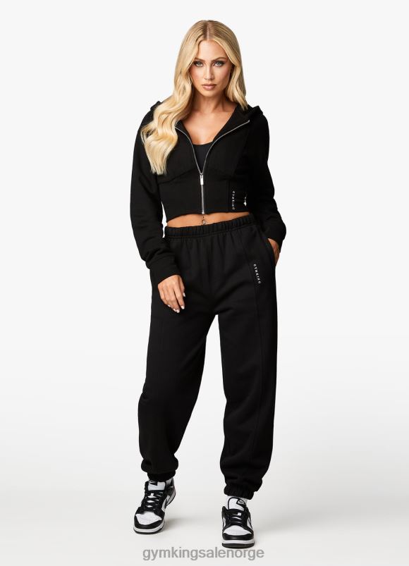 Gym King malibu jogger kvinner P2NZL589 svart klær
