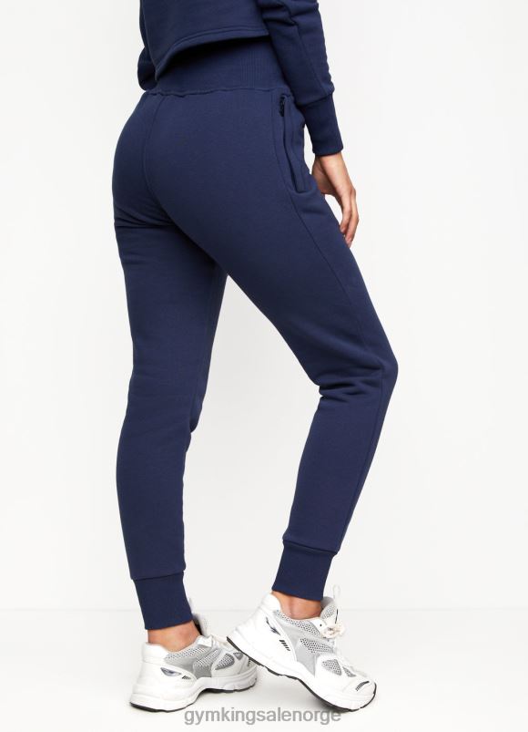 Gym King sky fleece jogger kvinner P2NZL610 indigo blå klær