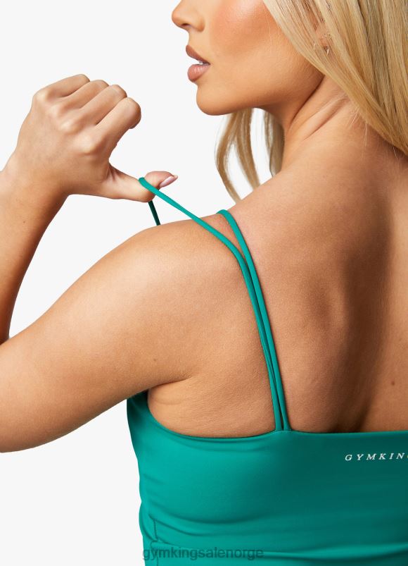 Gym King 365 langline tank kvinner P2NZL389 ultramarin grønn klær