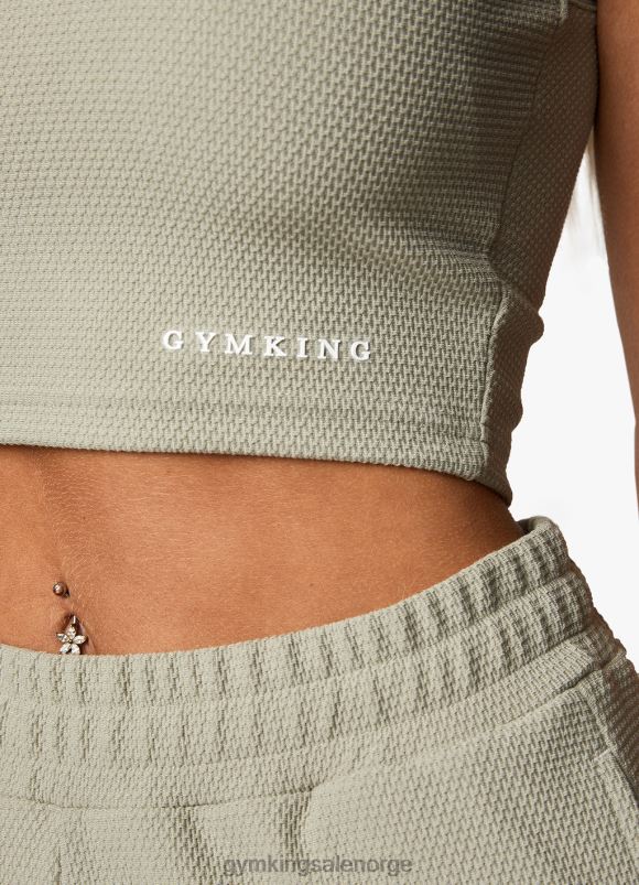 Gym King strukturert topp kvinner P2NZL395 salvie klær