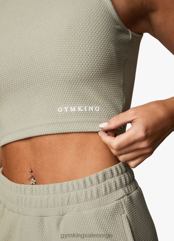 Gym King strukturert topp kvinner P2NZL395 salvie klær