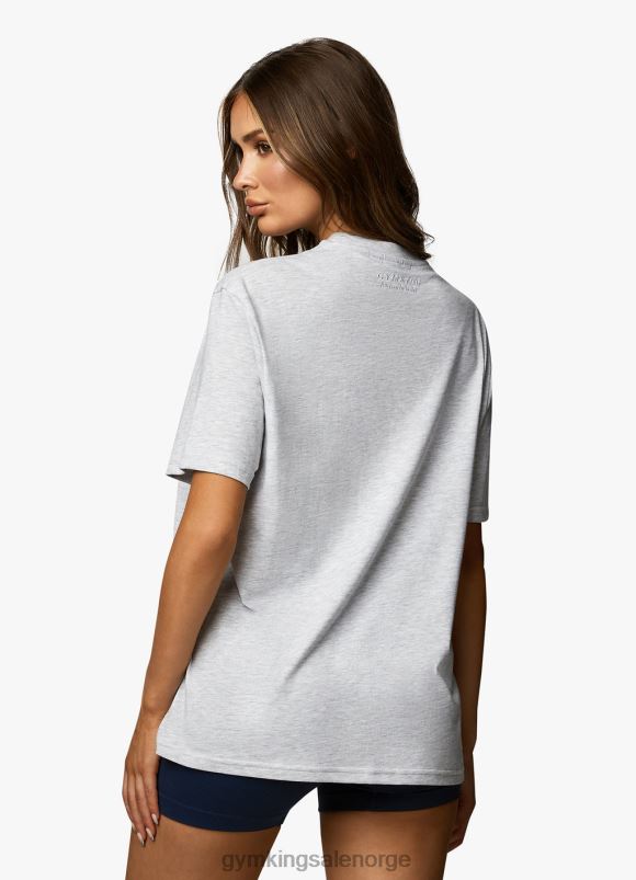 Gym King varsity kjæreste-t-skjorte kvinner P2NZL380 snømergel klær