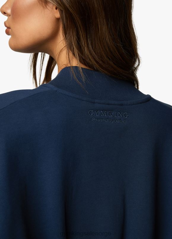 Gym King varsity treningsdress topp kvinner P2NZL381 oxford blå klær