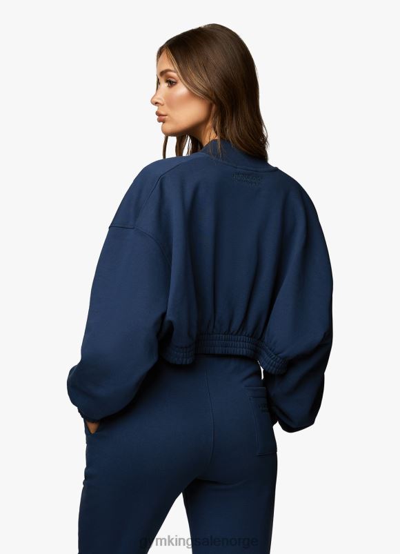 Gym King varsity treningsdress topp kvinner P2NZL381 oxford blå klær