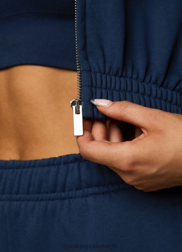 Gym King varsity treningsdress topp kvinner P2NZL381 oxford blå klær