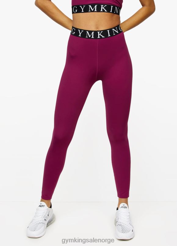 Gym King slaglegging kvinner P2NZL333 plomme klær