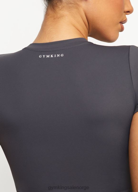 Gym King 365 tee kvinner P2NZL439 grafitt klær