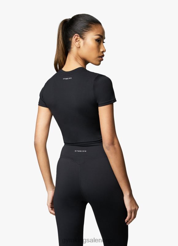 Gym King T-skjorte med 365 capsermer kvinner P2NZL429 svart klær