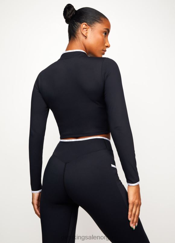 Gym King bundet skripttrakt kvinner P2NZL496 svart hvit klær