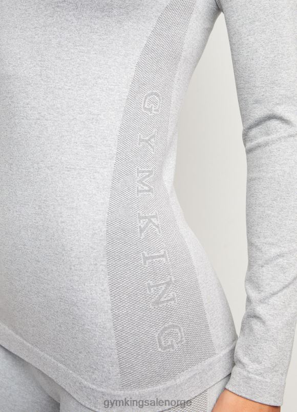 Gym King sømløse resultater 1/4 glidelåstrakt kvinner P2NZL451 ismelert klær