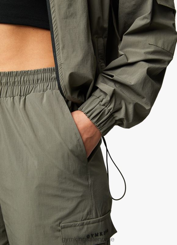 Gym King bruksvevd treningsdress kvinner P2NZL565 oliven klær