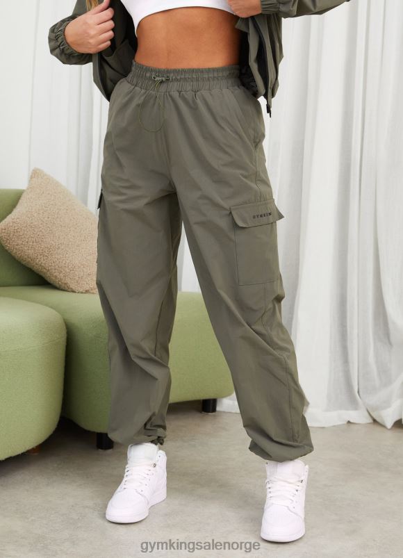 Gym King bruksvevd treningsdress kvinner P2NZL565 oliven klær