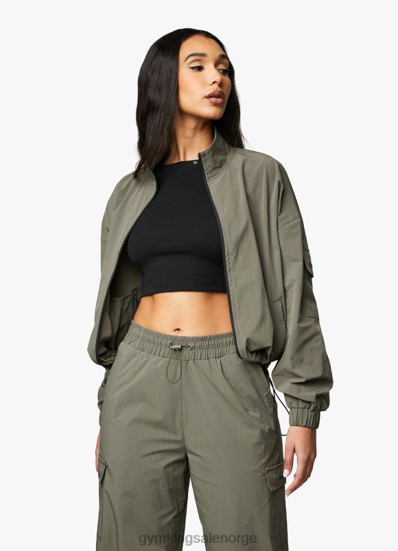 Gym King bruksvevd treningsdress kvinner P2NZL565 oliven klær