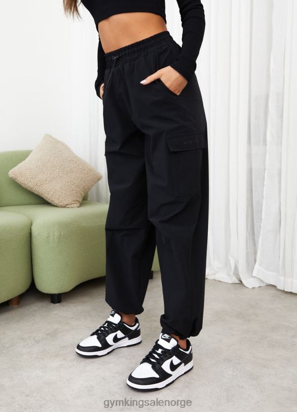 Gym King bruksvevd treningsdress kvinner P2NZL566 svart klær