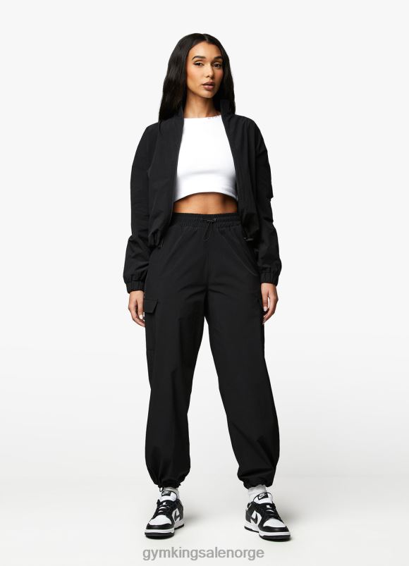 Gym King bruksvevd treningsdress kvinner P2NZL566 svart klær