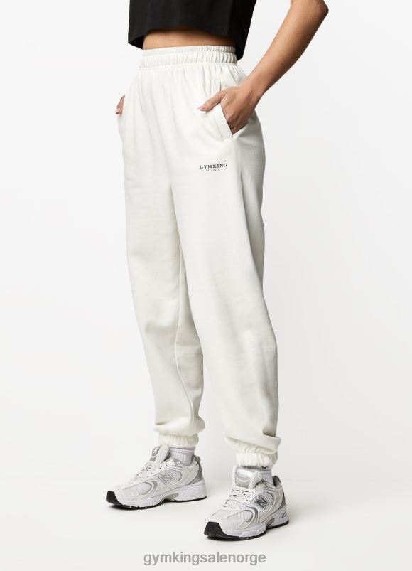 Gym King etablert avslappet treningsdress kvinner P2NZL569 krem klær