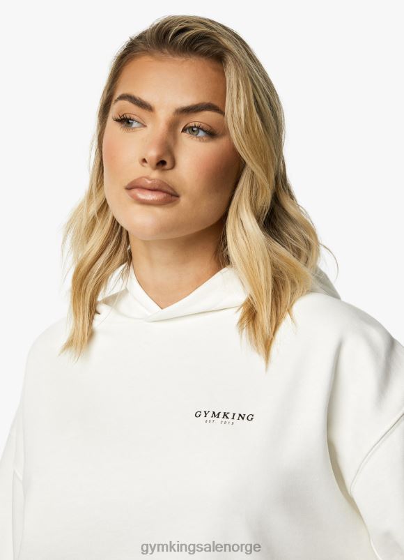 Gym King etablert avslappet treningsdress kvinner P2NZL569 krem klær