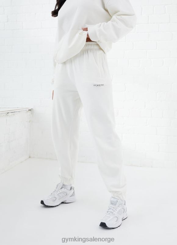 Gym King etablert avslappet treningsdress kvinner P2NZL569 krem klær