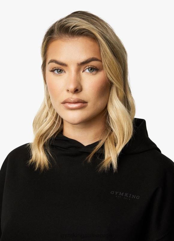 Gym King etablert avslappet treningsdress kvinner P2NZL576 svart klær