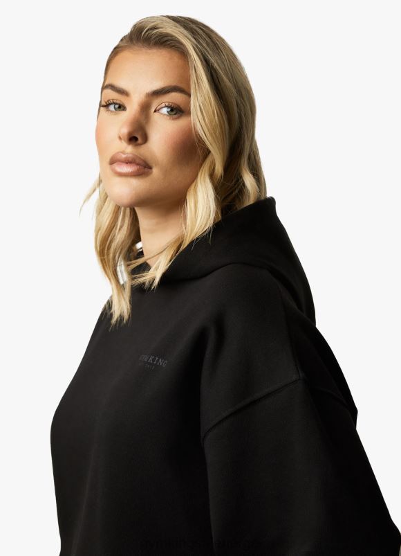 Gym King etablert avslappet treningsdress kvinner P2NZL576 svart klær