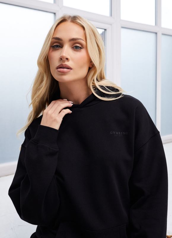 Gym King etablert avslappet treningsdress kvinner P2NZL576 svart klær