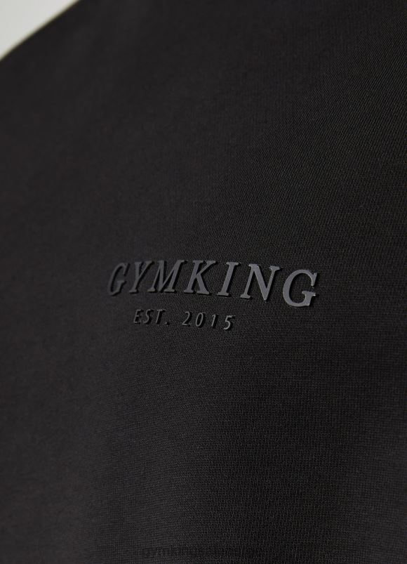 Gym King anslått eldre mannskap menn P2NZL213 svart klær