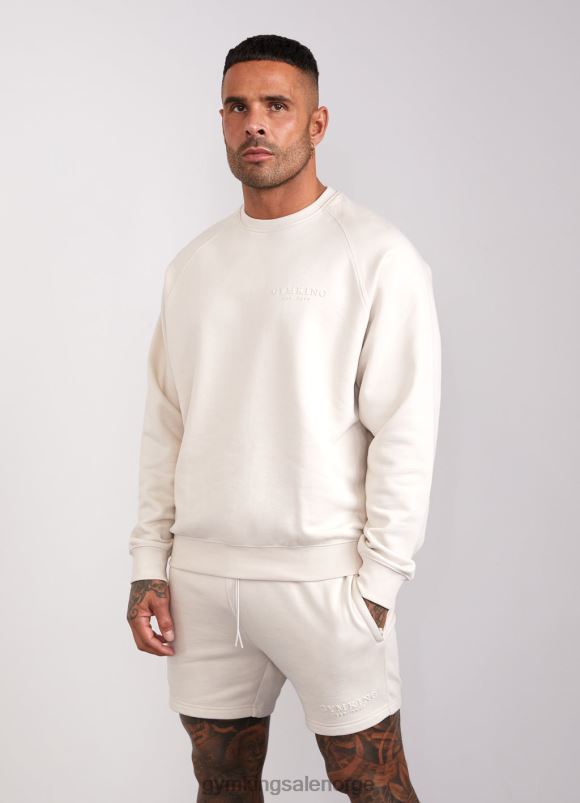 Gym King anslått eldre mannskap menn P2NZL215 sand klær