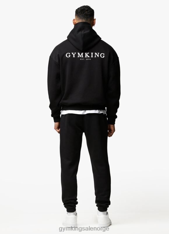 Gym King etablert hette menn P2NZL220 svart klær