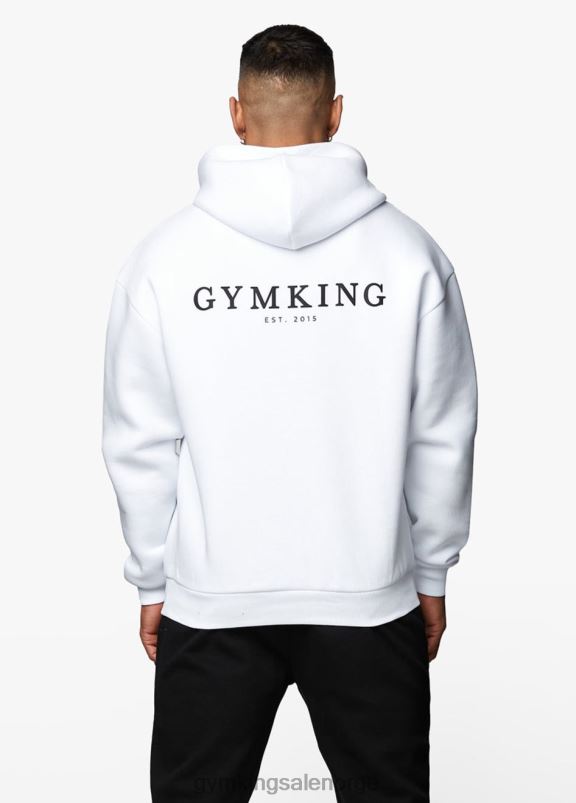 Gym King etablert hette menn P2NZL222 hvit klær