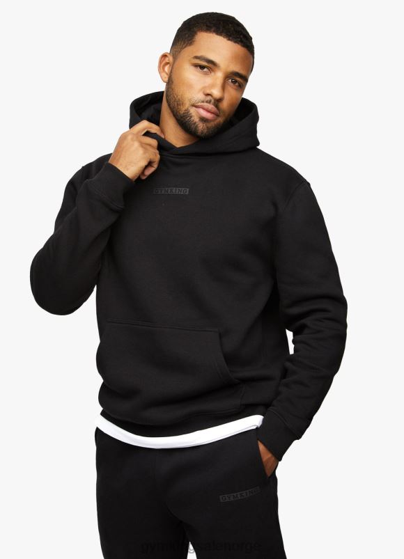 Gym King hette med bokslogo menn P2NZL217 svart klær