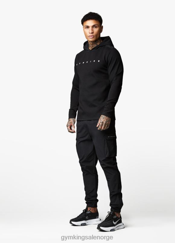 Gym King opprørshette menn P2NZL211 svart klær