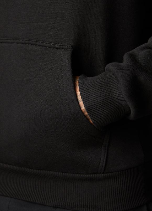 Gym King x aspinall limited edition etablert hette menn P2NZL209 svart klær