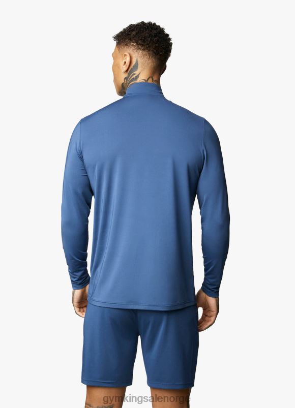 Gym King 365 1/4 glidelåstrakt menn P2NZL191 måneskinnsblå klær
