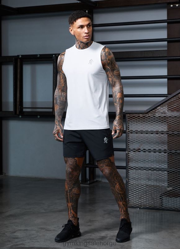 Gym King energivest menn P2NZL175 hvit klær