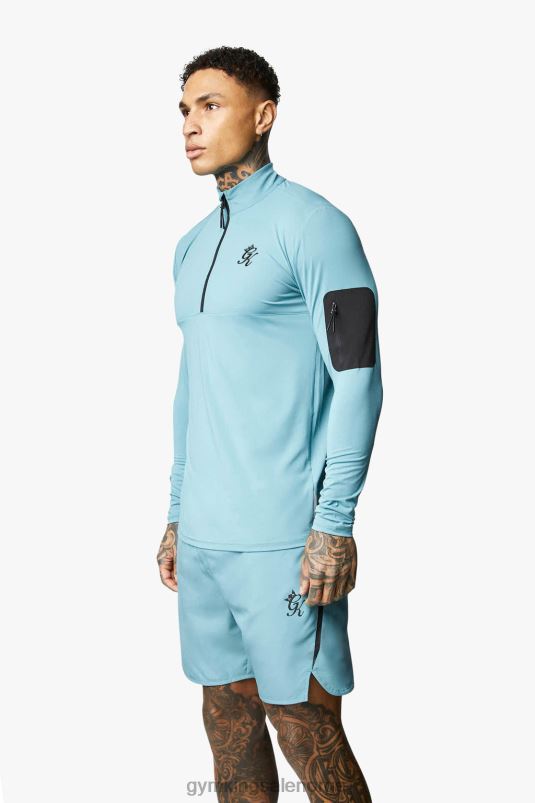 Gym King flex glidelåstrakt menn P2NZL199 blå klær